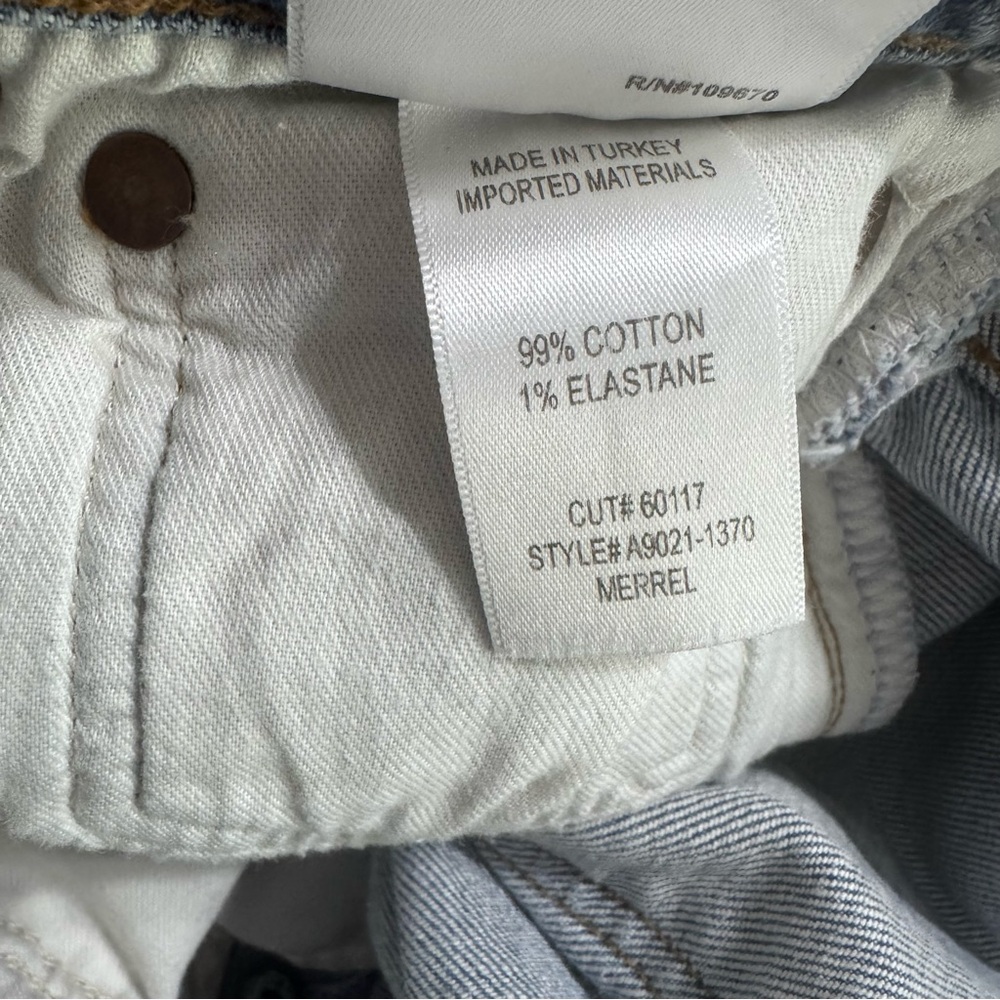 Agolde Merrel Light Blue Denim Jeans size 27 - Picture 8 of 8